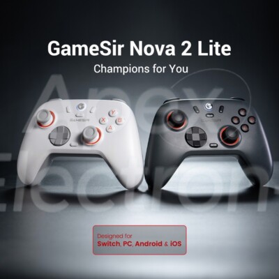 GameSir-Nova 2 Lite Wireless Game Controller for Switch PC Android iOS