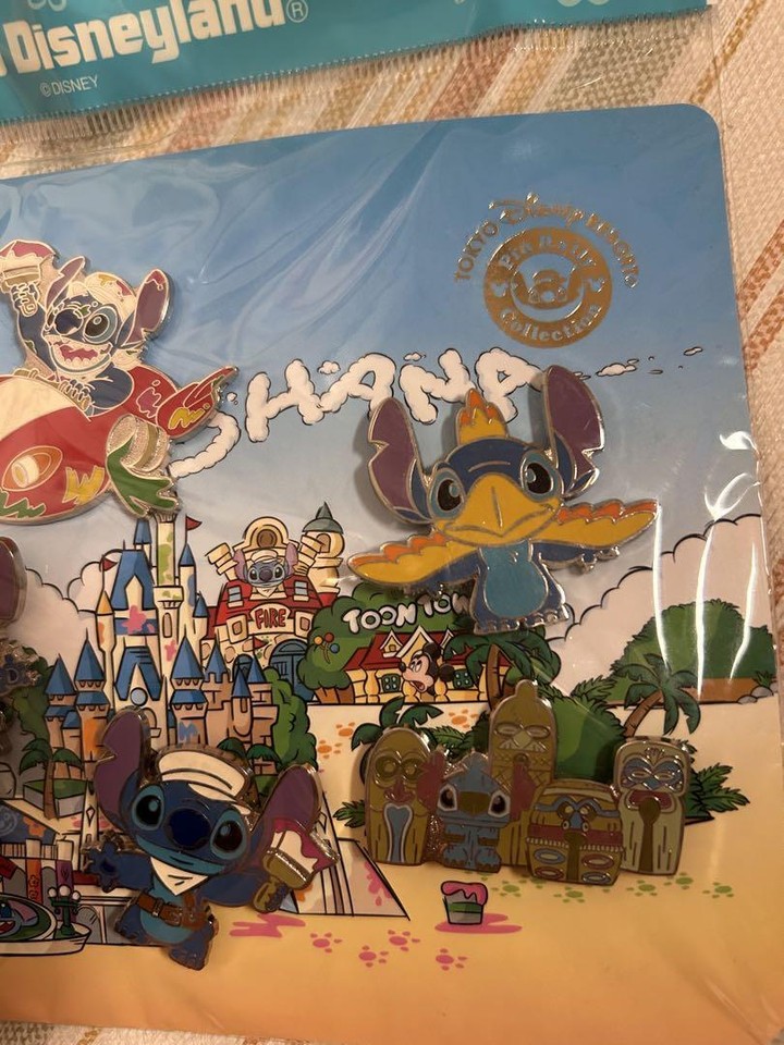 Tokyo Disneyland Stitch Pin Badge Bulk Sale eBay