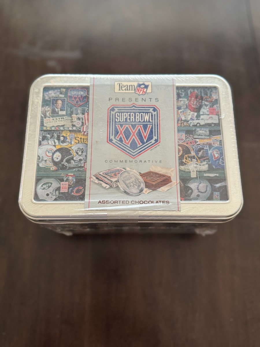 アメフト　スーパーボウル XX 記念バッジ ベアーズ　パトリオッツ　ビンテージ NFL Commemorative Tin Team Limited Edition Super Bowl XXV