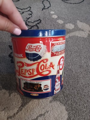 1993 Vintage Pepsi Cola Popcorn Tin Some Marks