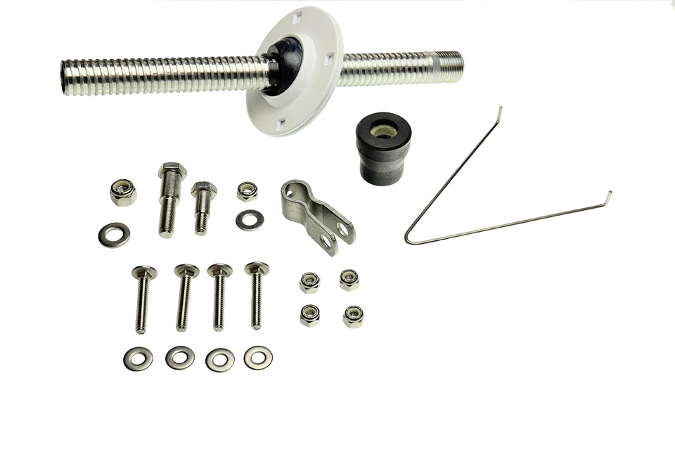 SeaStar Spritzkastenhalterung 90° für Steuerkabel mit Gabel Bootslenkung 