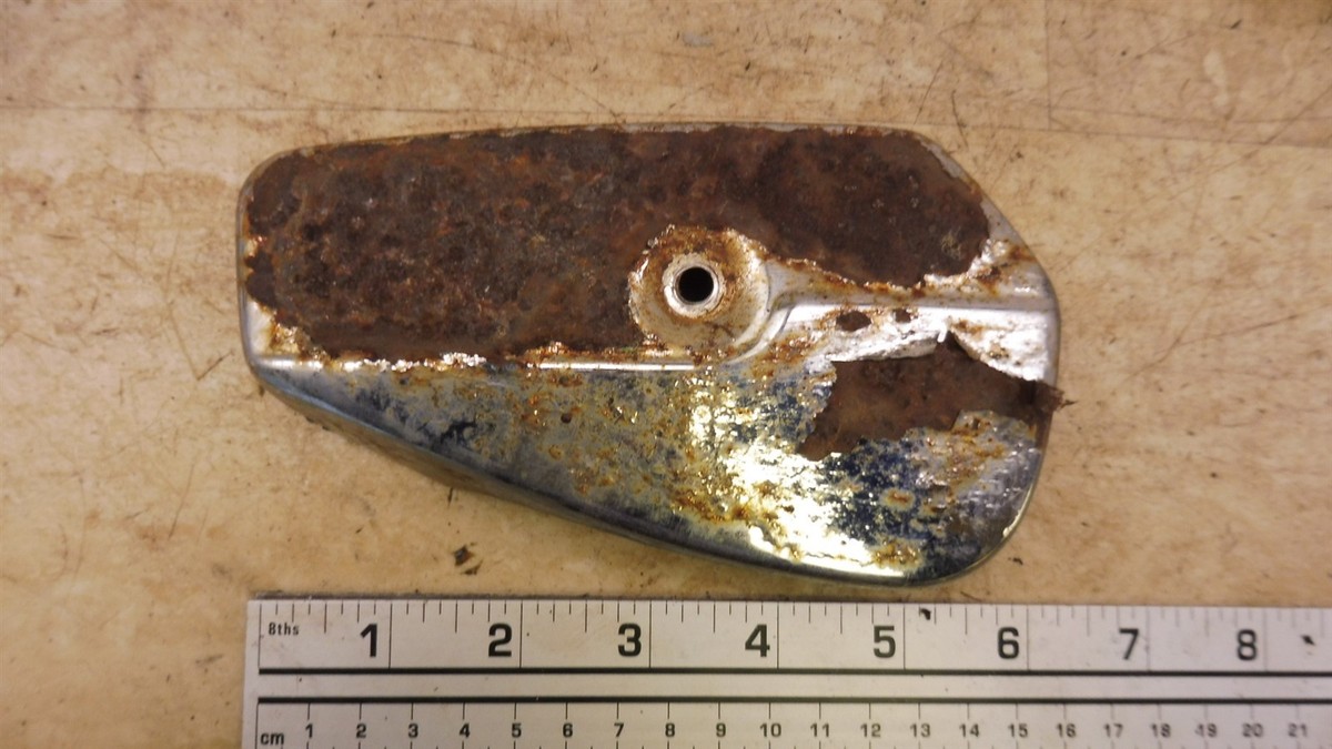 1964 Honda CA78 Dream H947-6> front fork covers caps guards | eBay