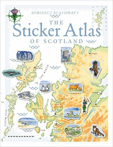 The Sticker Atlas of Scotland-Benedict Blathwayt
