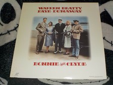 Bonnie and Clyde Widescreen Laserdisc LD Warren Beatty Faye Dunaway Free Ship 50