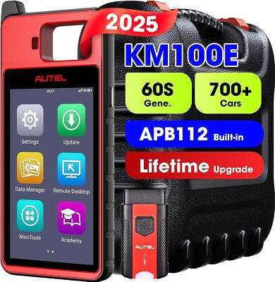 Autel Scanner MaxilM KM100E Key Fob Programming Diagnostic Tool