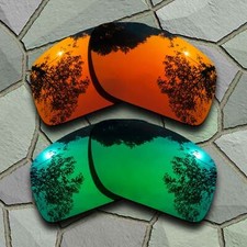 Orange Jade Green Lenses Replacement For-Oakley Straightlink Polarized