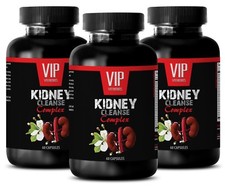 Immune support - KIDNEY CLEANSE COMPLEX - cranberry - 3 Bottles 180 Capsules 