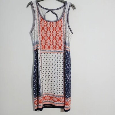 Mini Dress,Max Studio,New,Small,Red,Blue,Womens