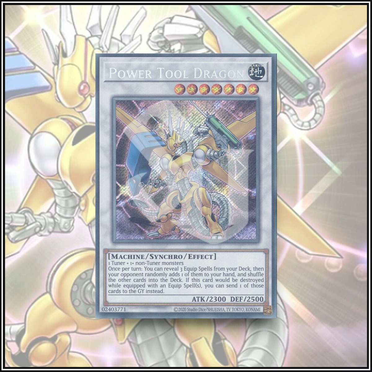 YuGiOh POWER TOOL DRAGON | SECRET RARE ▪️ 1ST EDITION 💎 | eBay