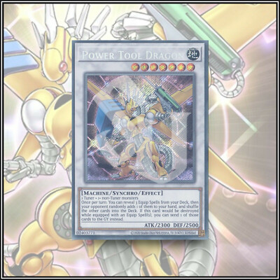 YuGiOh POWER TOOL DRAGON | SECRET RARE ▪️ 1ST EDITION 💎 | eBay