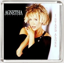 Agnetha Fältskog I Stand Alone album cover fridge magnet