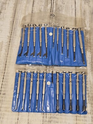 Precision Screwdrivers Wrenches Nut Drivers 22 Piece Set Cross Point And Hex Key