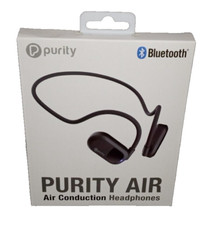 Purity Air Conduction Open Ear Technology Headphone Black Water Resistant