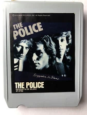 THE POLICE- REGGATTA DE BLANC  8 Track Tape Newer Pad/Splice Sounds Great! 1979