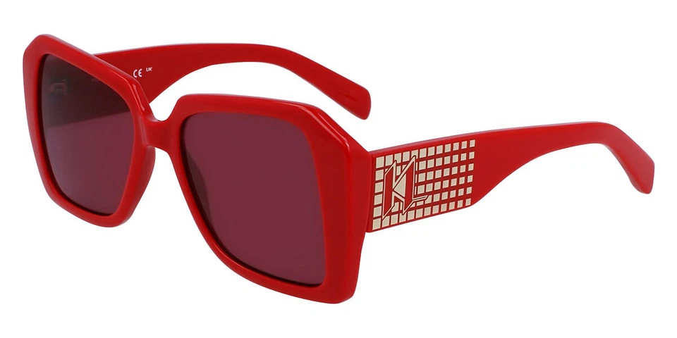 Gafas de sol para mujer Karl Lagerfeld 53 mm rojas KL6140S-600