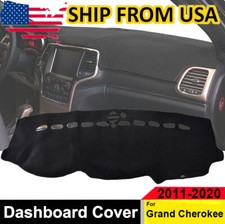 For Jeep Grand Cherokee 2011 - 2020 2018 Dash Mat Dashboard Cover Dashmat Carpet