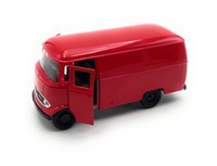 Modellauto Mercedes Benz L319 Transporter 1:34-39 Rot Miniatur Fahrzeug