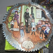 Folk Art Saw Blade Vintage Marissa Eisenhut