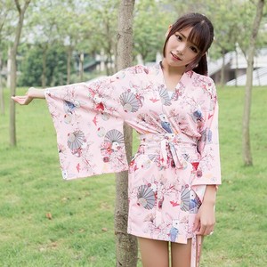 peach kimono jacket