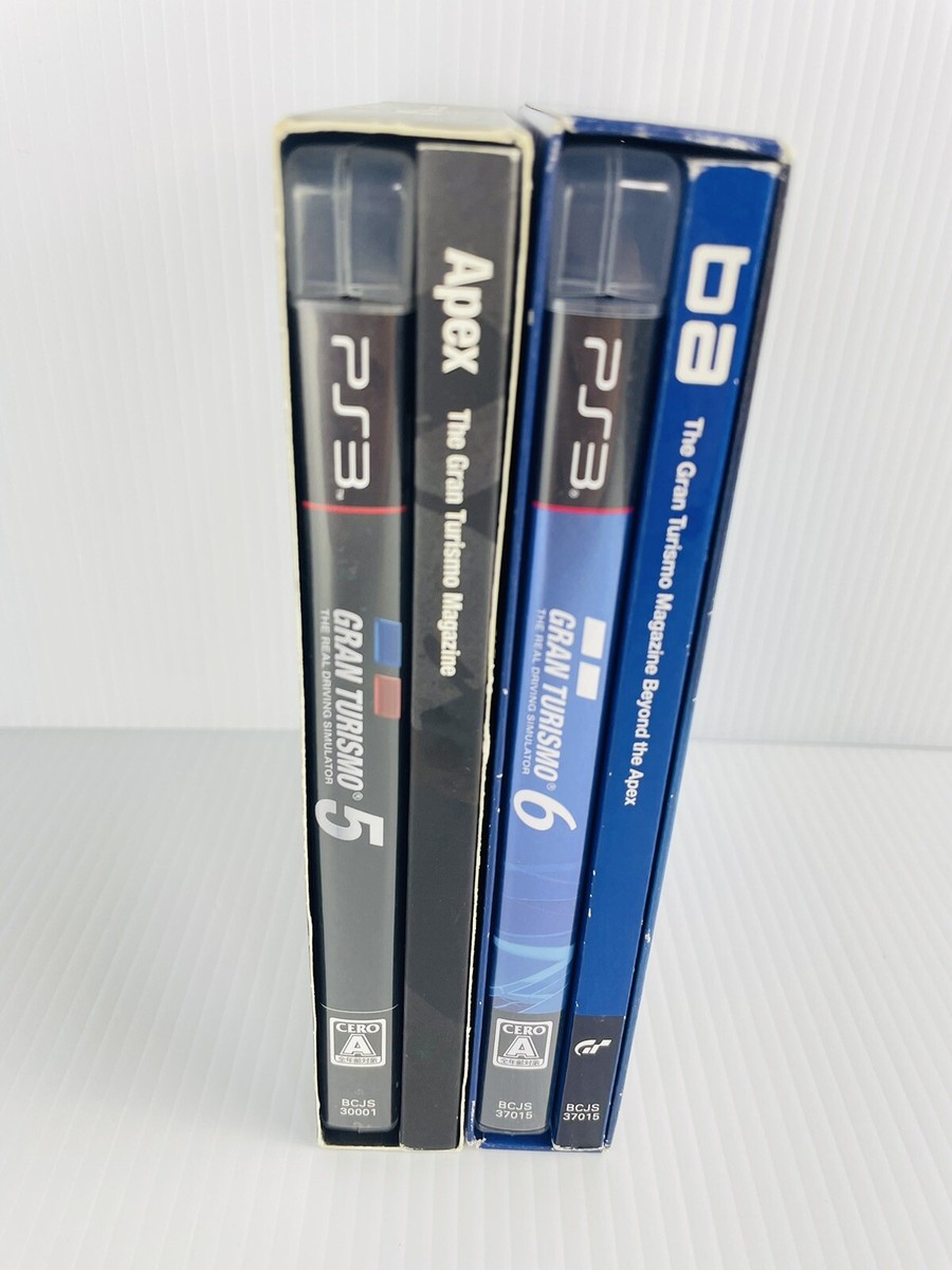 PS3 Gran Turismo First Limited Edition 5 6 Lot 2 Set PlayStation 3 Game  Japan