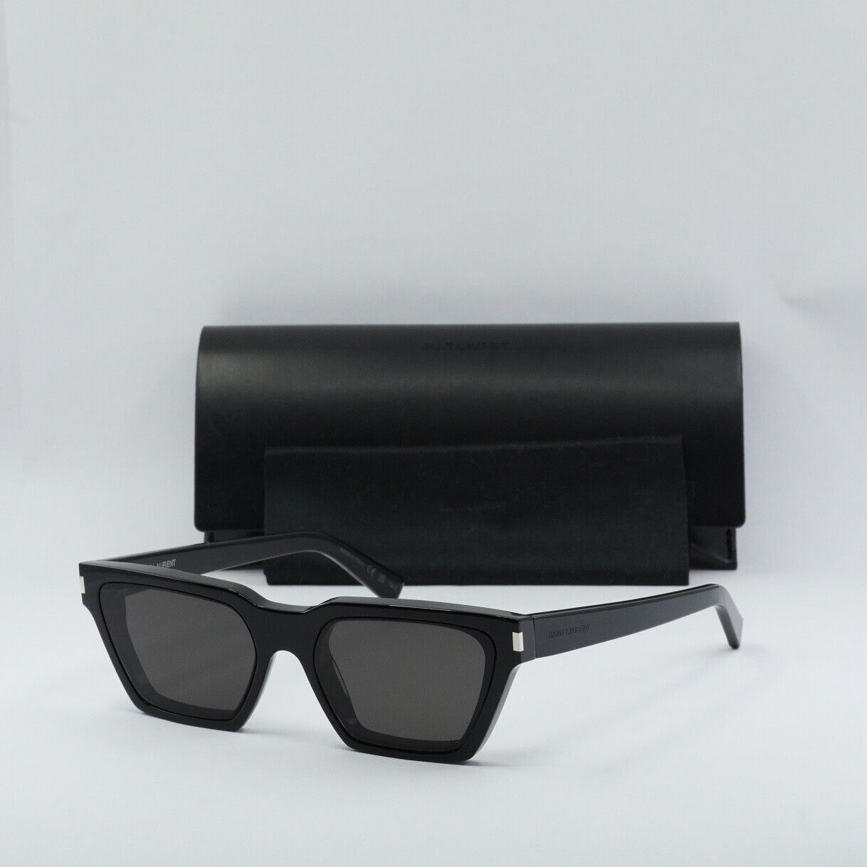 Occhiali da sole SAINT LAURENT SL633CALISTA 001 nero nero 57 17 145 nuovi autentici