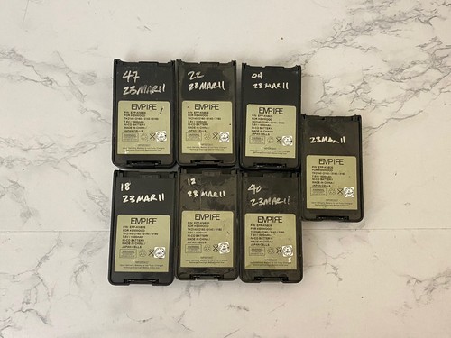EMPIRE for Kenwood Ni Cd Battery Rechargeable EPP-KNB26 Lot of 7 UT