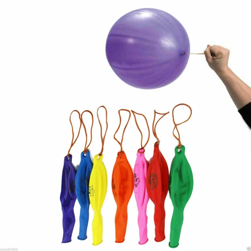 25/50 PIECES LARGE 16" PUNCH BALL BALLOONS KIDS CHILDRENS FAIR BIRTHDAY GIFTS