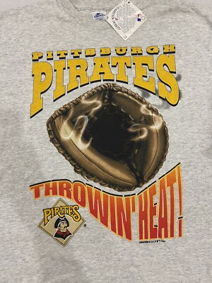 Vintage 90s Pittsburgh Pirates Single Stitch T Shirt MLB Double