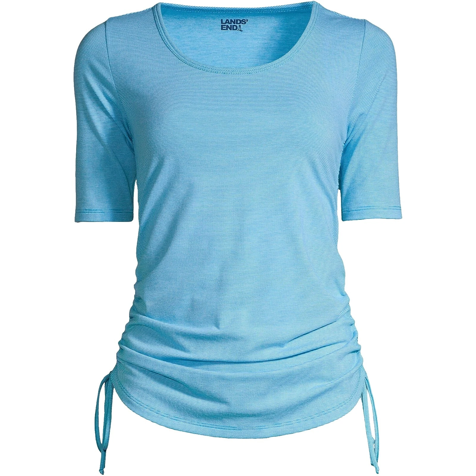 Rayas Poliéster Lands 'End Tops para mujer