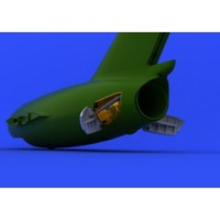 MW22 Eduard 672020 MIG-15BIS Airbrakes 1/72 Brassin For Eduard
