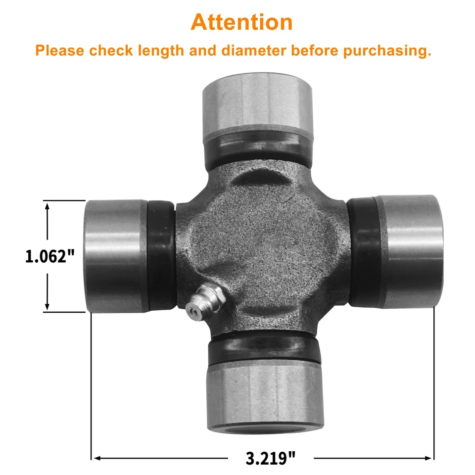 Kit de juntas en U universales 5-153X 2 piezas 1,062" x 3,219" apto para OSR serie 1310 Foto 2 de 4