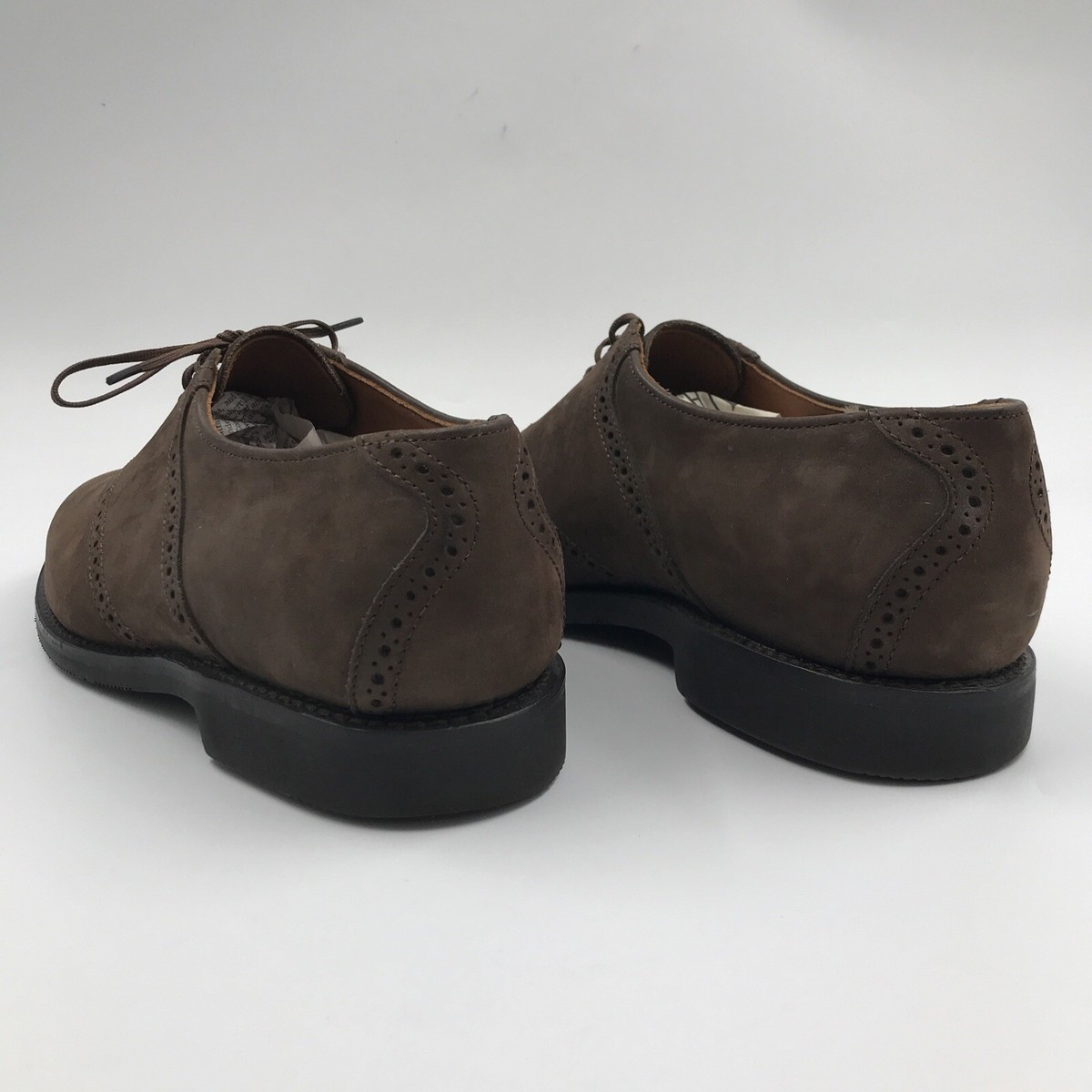 Allen Edmonds Corporate Casuals Brown Suede Oxfords Men