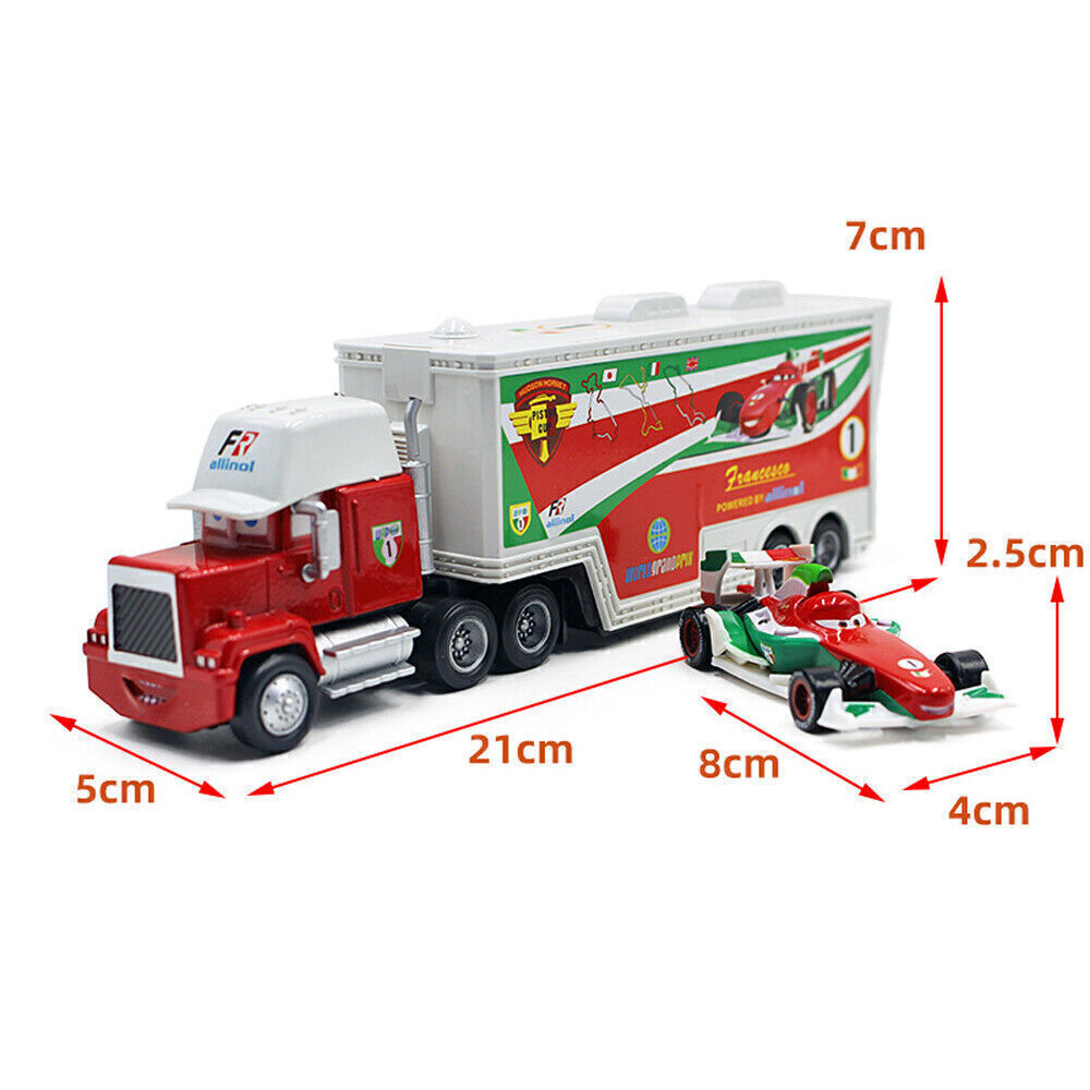 Disney Pixar Cars Plane Lightning McQueen Mack Hauler Truck & Car Set Toys Sarge - Picture 287 of 315