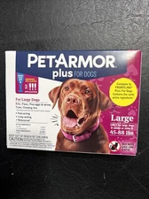 PetArmor Plus Flea & Tick Spot Treatment for Large Dogs - 3 Pack FREE SHIPPING!!