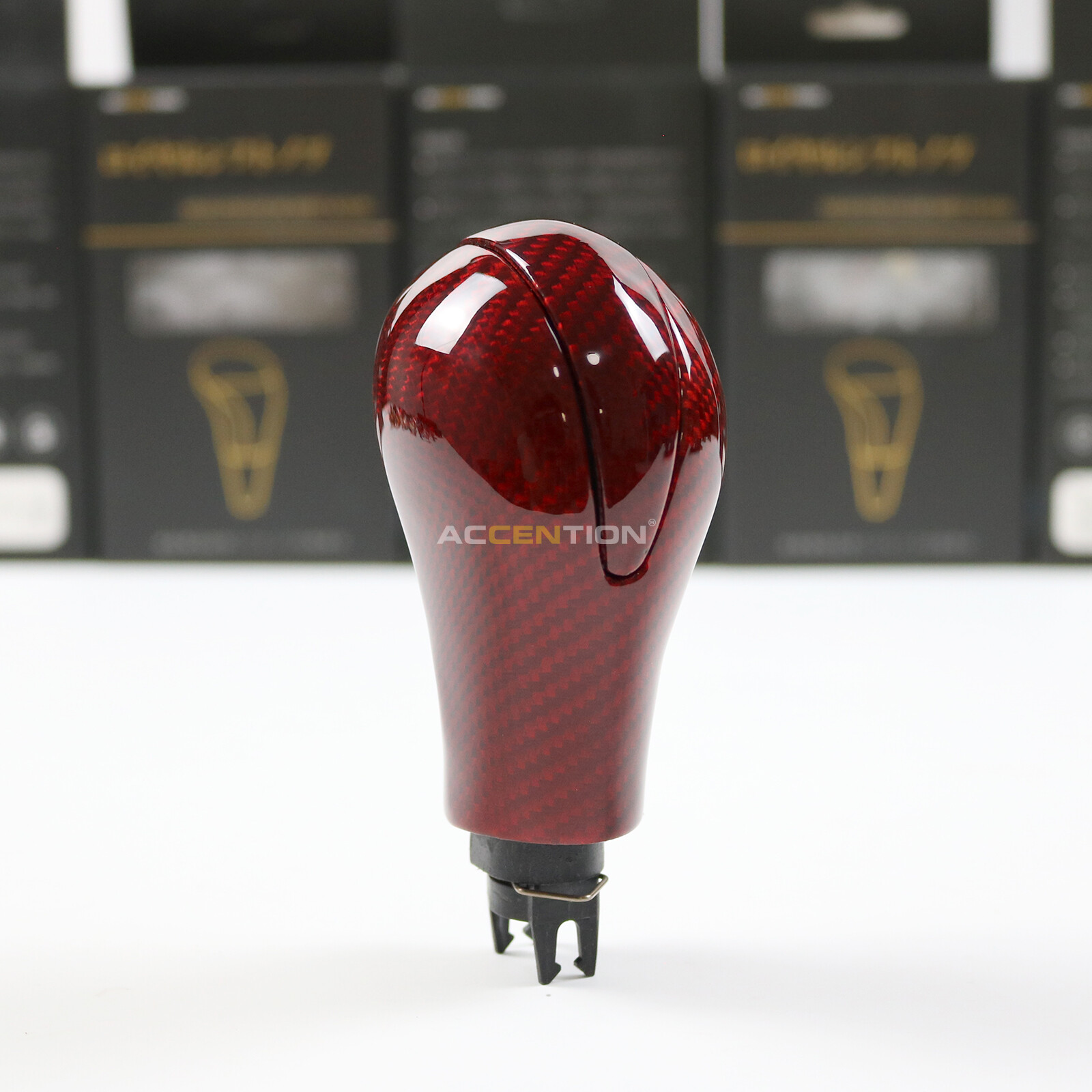 100 Real Red Carbon Fiber Gear Shift Knob For Infiniti G37 G25 eBay