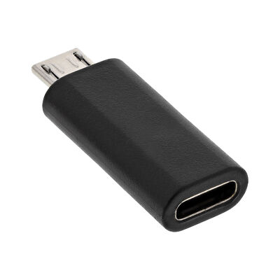 InLine  USB 2.0 Adapter Micro-USB Stecker auf USB Typ-C  Buchse