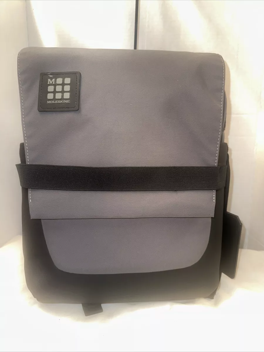 Moleskine ID Backpack Laptop Bag Slate Gray