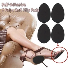 4pcs Anti-Slip Shoes Heel Sole Grip Protector Pads Non-Slip Cushion Adhesive