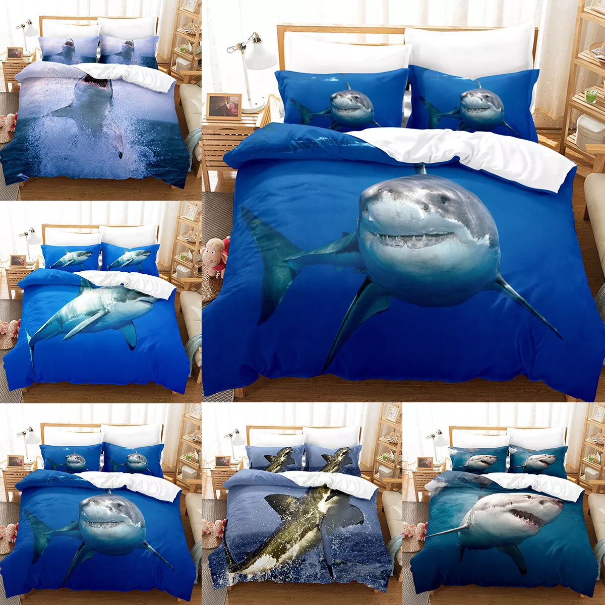 Boys top shark bedding