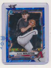 2021 Bowman Chrome Sapphire Blake Walston 