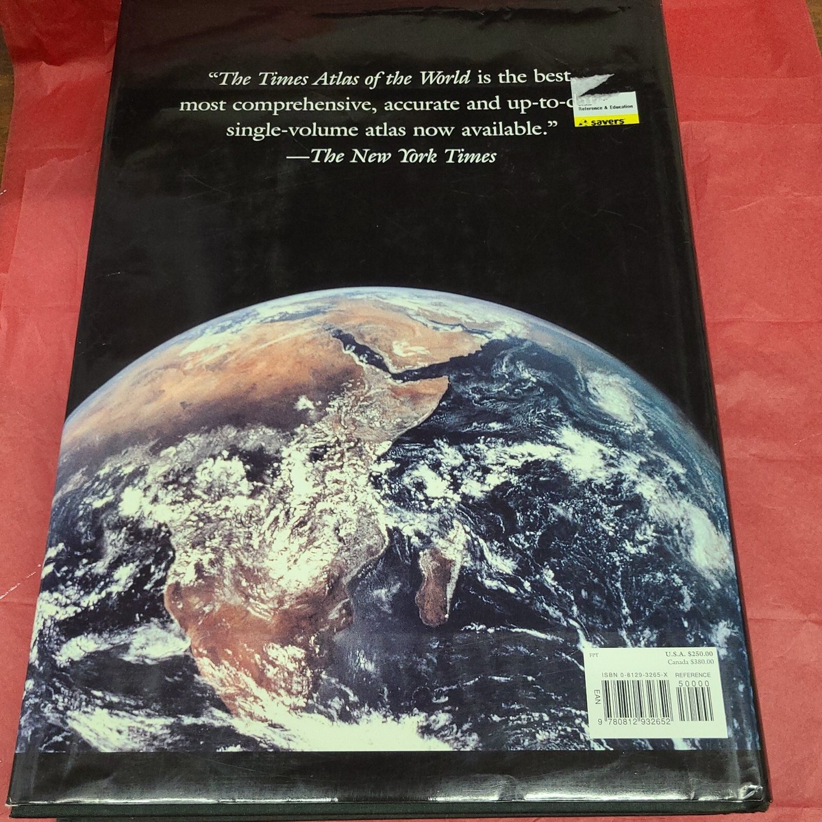 Times Atlas of the World : Tenth Comprehensive Edition Hardcover