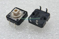 100PCS OMRON B3F-4050 12*12*7.3 Tactile Switch 12x12x7.3mm