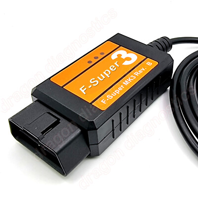 PER ELM327 USB OBD2 Modificato Per Ford MS-CAN HS-CAN Diagnostica Forscan Scansione EUR 13,09 - Foto 5