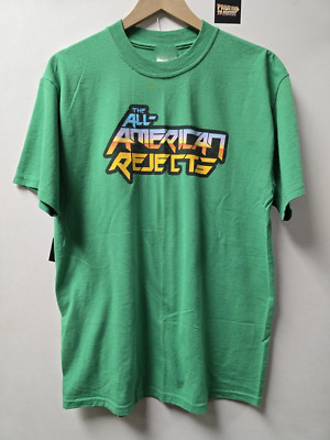 the-all-american-rejects-band-graphic-green-t-shirt-full-size-s-5xl-ebay