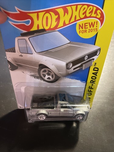 2014 Hot Wheels HW Off-Road #124/250 VOLKWAGEN CADDY Silver NIP H637 - Picture 2 of 3