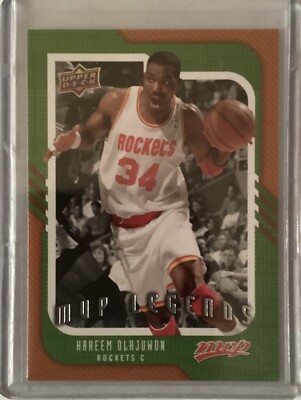 2008-09 Upper Deck MVP #249 Hakeem Olajuwon - Beckett Value 2,00/5,00