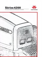 ▬►Brochure MASSEY FERGUSON MF 4200  Prospect Tracteur Tractor Traktor