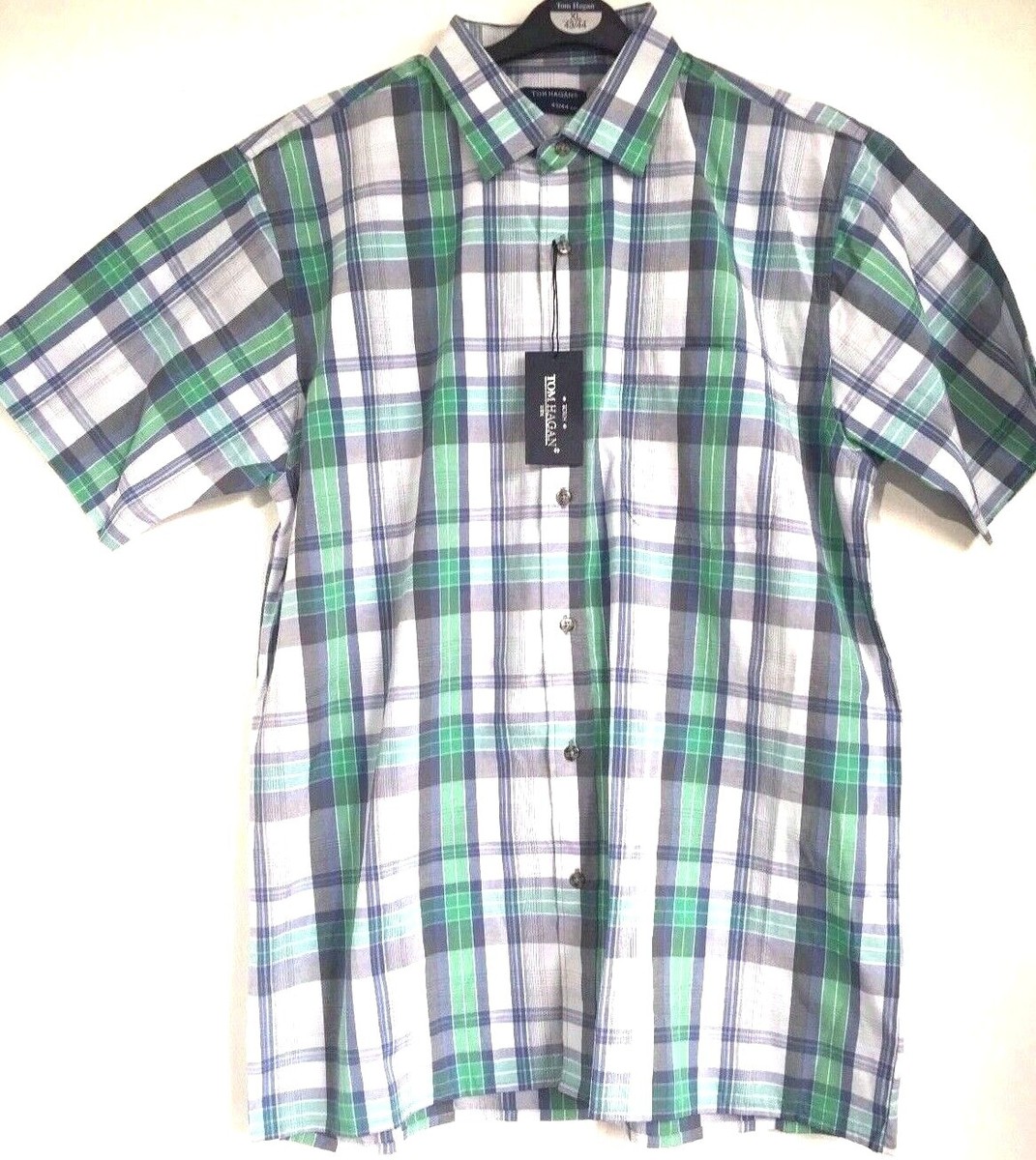 トップス 21SS VICTIM BIG RAYON CHECK SHIRTS City Window and Grunge Plaid Check Shirt S149 - DIAMOND