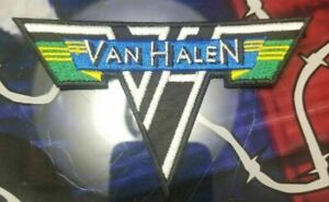 Van Halen Music Band Embroidered Iron On Sew On Patch Badge For Clothes Bags etc