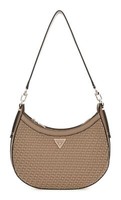 Guess Murielle Hobo Bag Schultertasche Tasche Dark Taupe Braun Neu